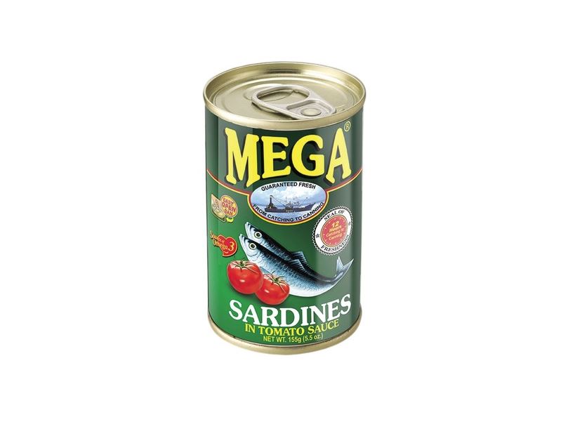 MEGA Sardinės Pomidorų Padaže 155g